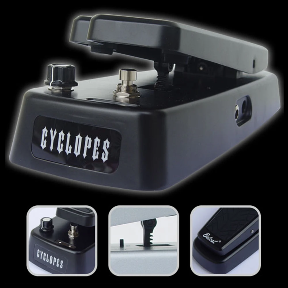 Belcat CYCLOPES Wah Guitar Effect Pedal True bypass / Split bypass Switch 6 Way Range Select Switch Electric Guitar Effects