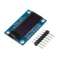 0,91 дюйма 128x32 сетевой модуль OLED ЖК-дисплей модуль экрана дисплея SSD1306 Драйвер IC 3,3 В постоянного тока-5 V для Arduino