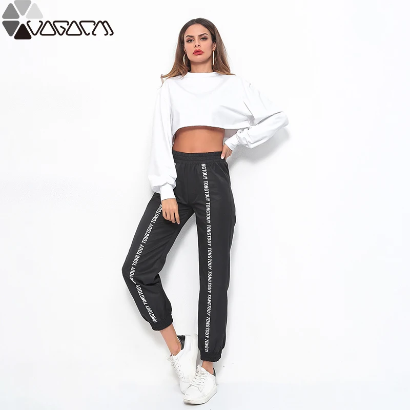 

Athletic Women Sweatpants 2019 Long Leisure Women Bottoms Summer Sportpants Female Loose Casual Pants Hot Jogger Haren Pants