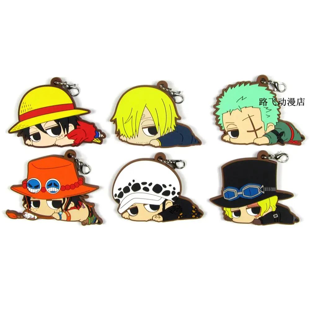 Фигурки аниме One Piece Sabo Luffy zoro Law Ace Sanji Zoro подлинные фигурки ремешок для