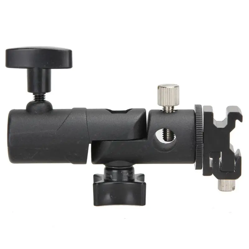 

Swivel Flash Hot Shoe Umbrella Holder for Studio Light Stand Bracket Type E
