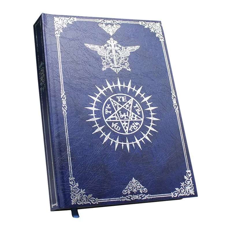 

1PC Comic Magic Anime Cute Notebook Handmade Leather Sketchbook Bullet Journal Diary Book Paper Weekly Planner Stationery 016006