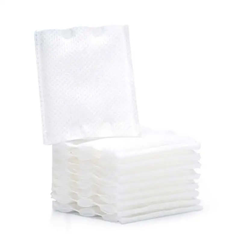 50pcs White Rectangle Facial Cotton Pads for Make Up Comfortable Skin Cosmetic Makeup Tools