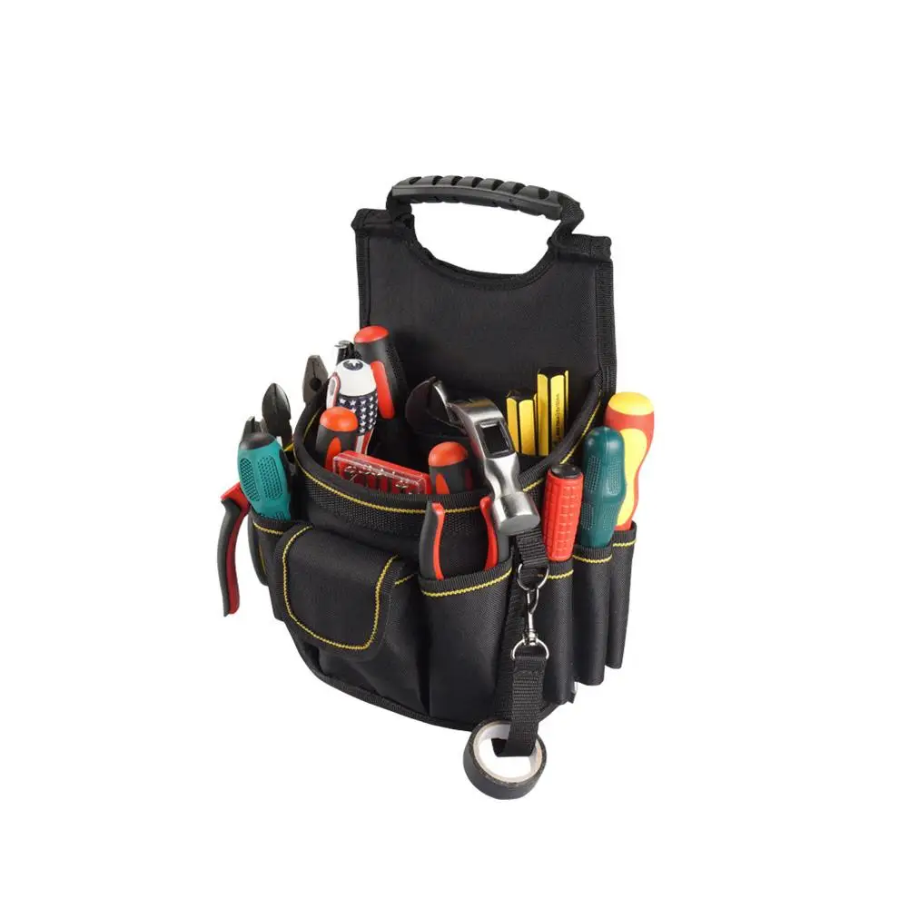 

600D Oxford Multifunctional Tools Bag Handbag Canvas Electrician Bags Waist Repair Hardware Kit Tool Carrier Max Loadfing 10Kg