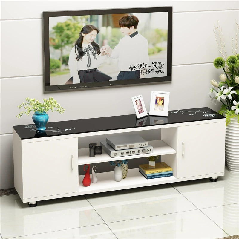 Lcd Meubel Soporte De Pie Ecran Plat Flat Screen Meja Led European Wood Living Room Furniture Mueble Meuble Monitor Tv Stand