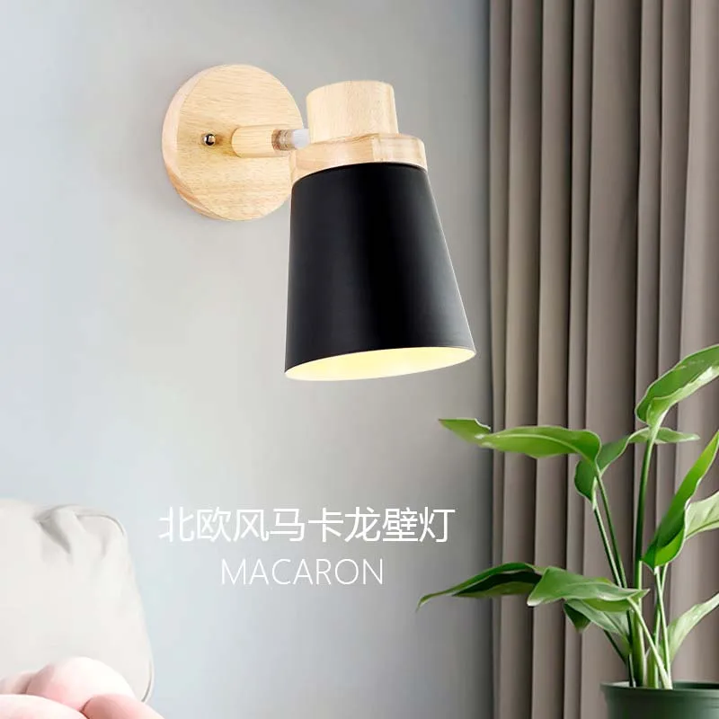 

Bedside Wall Lamp E27 Sconce Art Deco Wall Sconce White Nordic Sconce Lamp Modern Led Wall Light Fixture