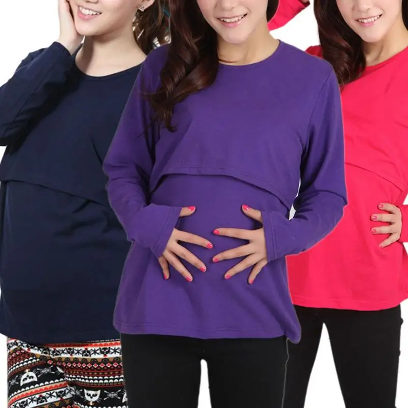 Breastfeeding Clothing Pregnant Clothing Maternal Top Feeding Clothing