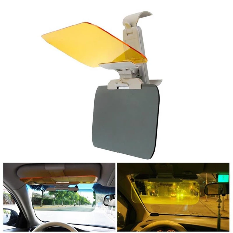 110*320*2mm Car HD Anti-Glare &amp Dazzling Goggle Day Night Vision Driving Sun Visors Mirror 115~190mm CD Board | Автомобили и