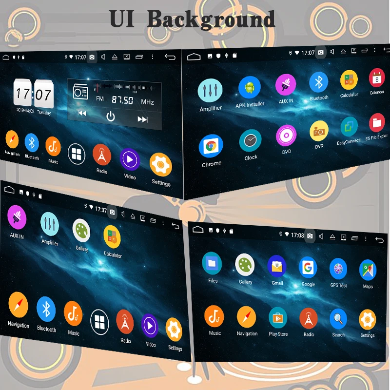 Discount Android 9.0 Car GPS dvd Multimedia for Subaru Legacy outback with DSP PX5 octa core wifi usb 4+32GB Auto Stereo Headunit 1