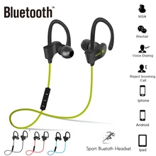 56S Wireless Bluetooth Earphone Sports Sweat Proof Stereo Earbuds Headset In-Ear Earphones With Mic For IPhone & Smartphone syllable d300l sweat proof sports bluetooth earphones with mic