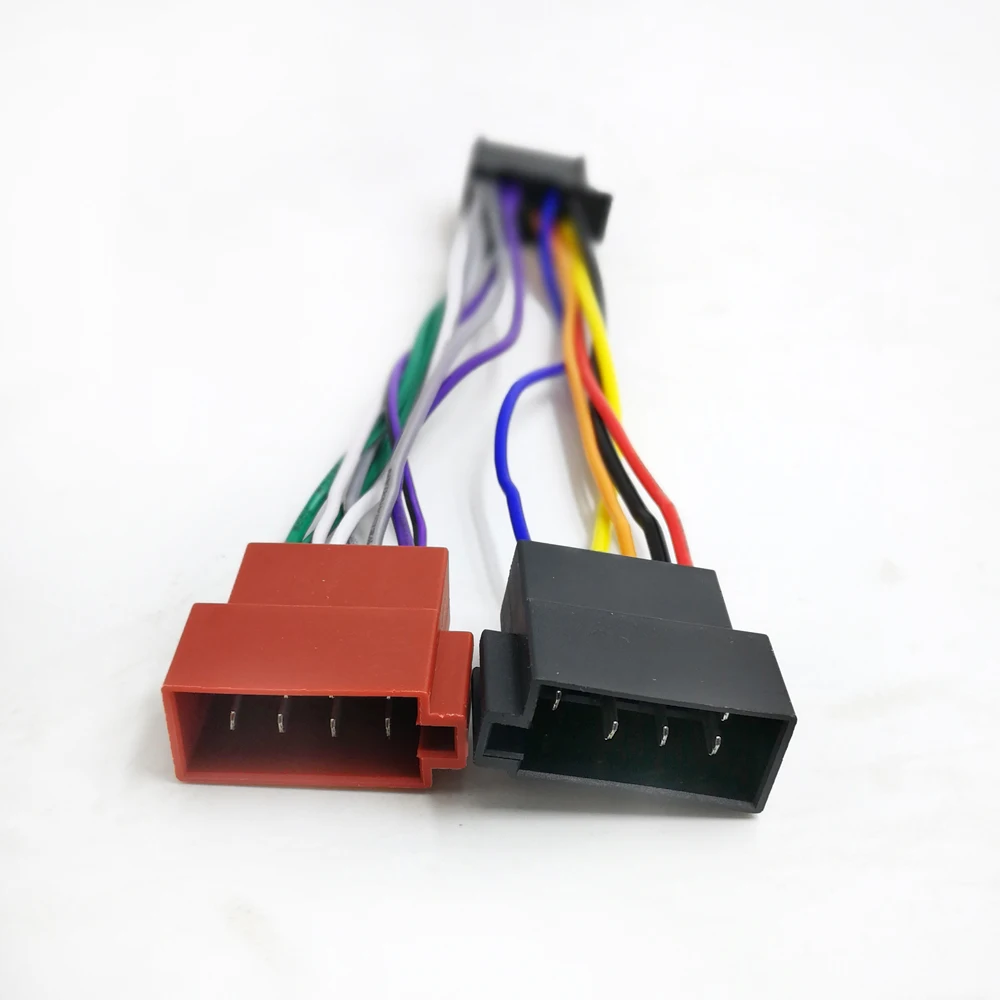 Biurlink автомобильное радио жгут провода 16Pin Штекер кабель для Pioneer с ISO разъем 2010-UP
