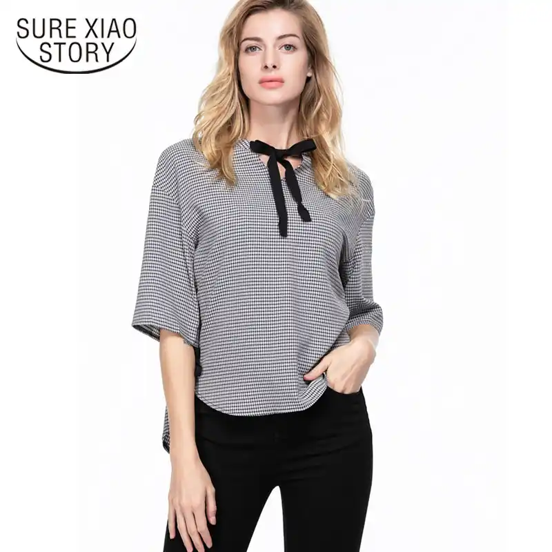 blusas xadrez 2019