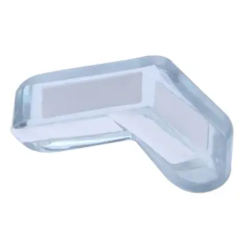 

6 Pcs Soft Rubber Desk Corner Pad Cover Protector Cushion Transparent