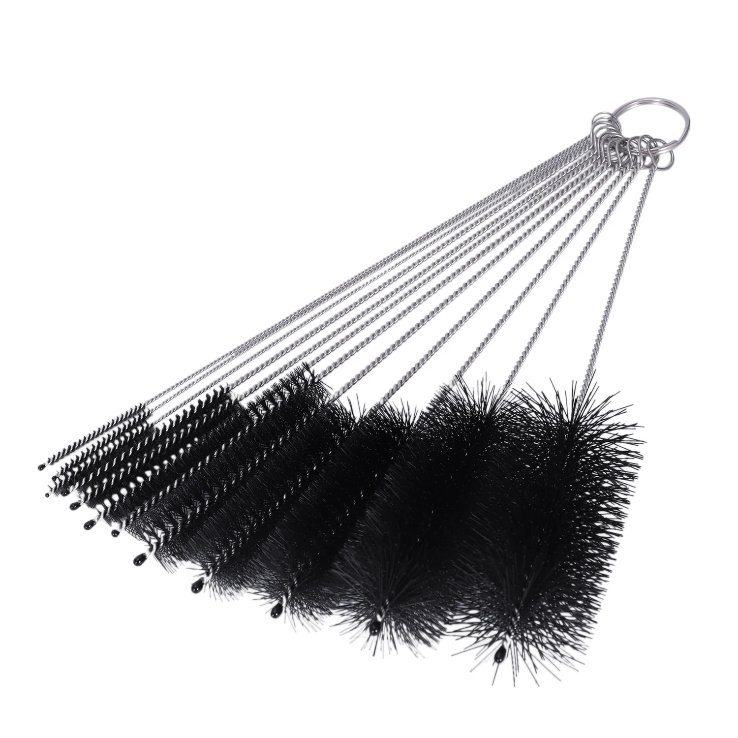 Practical Boutique 8 Inch Nylon Tube Brush Set 12 Piece Variety Packin