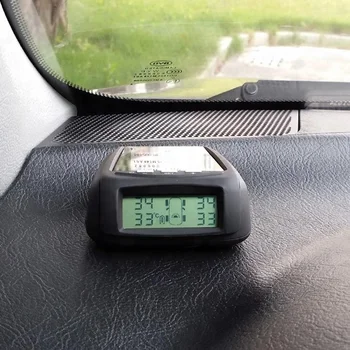 

CARCHET car TMPS solar Tire Pressure Monitoring System Digital LCD screen tpms diagnostic tool Energy Display Car Accessories