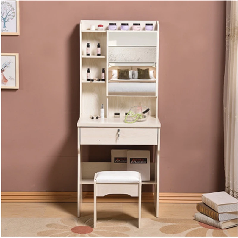 Comoda الفقرة Mdf Coiffeuse Avec ميرور كاميرا دا Letto هل Mueble دي Dormitorio خشبية Penteadeira قورتو الجدول الكورية مضمد