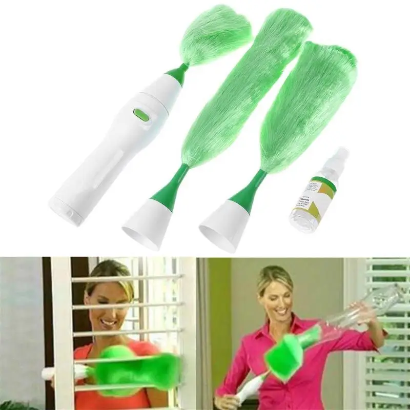 

Multifunction Electric Dusters Dust Cleaning Brush for Blinds Furniture Electronics Easy Feather Duster Window Cleaner