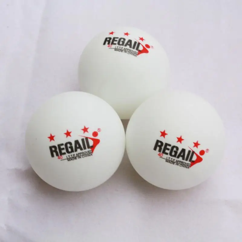 6pcs/pack Training Plastic Ping Pong Ball 3 Star New Material ABS Table