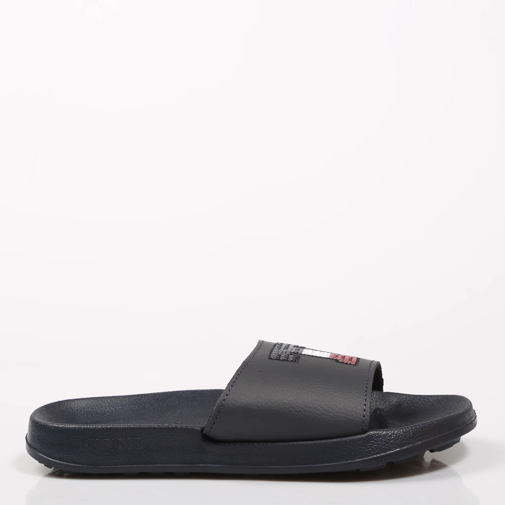 tommy hilfiger navy blue flip flops