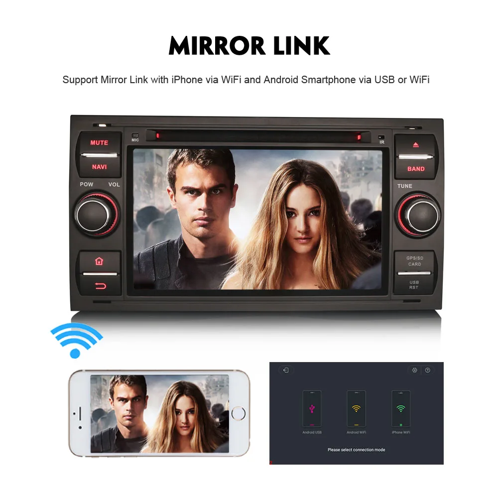 DAB + Восьмиядерный Android 8 0 Авторадио СБ Navi DVR WiFi 4G DVD OBD BT Автомобильный GPS