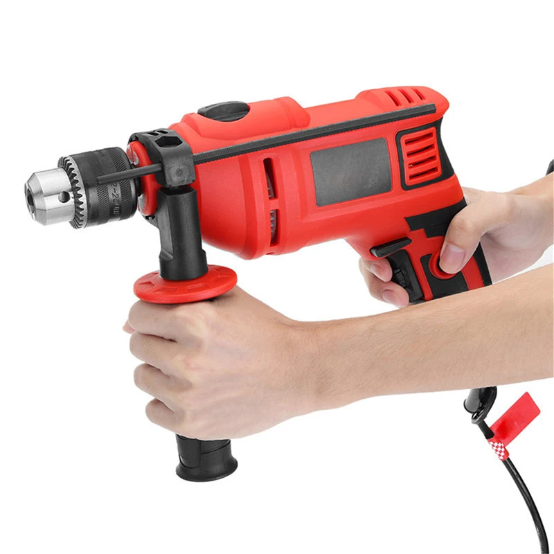 

Professional 220V 800W Impact Drill Electric Hammer Electric Drill Power Drill Chuck Capacity 1.3-13mm Durable