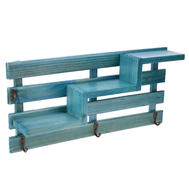 

Handmade Wood Boxes Cargo Organizer Storage Box Simple Small Key Hanging Storage Case Phone Racks Wood Shelf Wood Rack