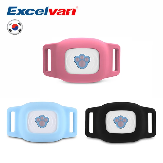 

Excelvan Waterproof Pet GPS Tracker Dog Cat Adjustable Collar Remote Shutdown Magnetic Charging GPS Trackers for Universal Dogs