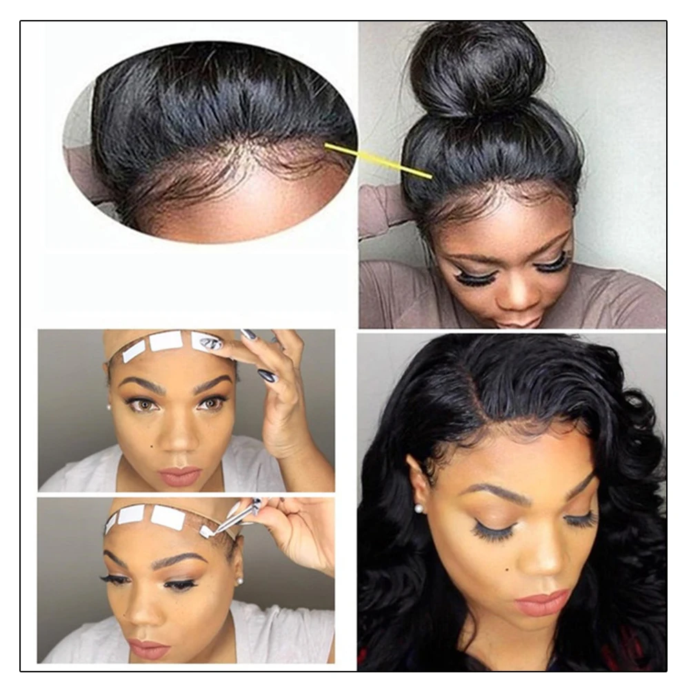 Long Lasting Lace Wig Glue Tape Double Sided Weft Wig Hair Extension Adhesive Tape Women Hair ExtensionStyling adhesives Tape