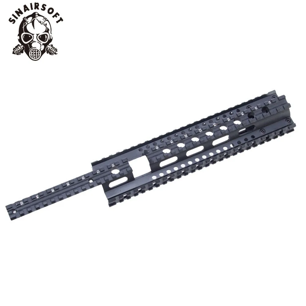 MNT-T228 التكتيكي رباعية السكك الحديدية نظام ل روجر 10/22 المغوار Handguard مع المتشابكة نظام