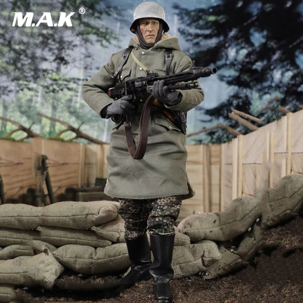 4 Color 1//6 Soldier Leather Belt Model WW II German Soldier Figures Toys