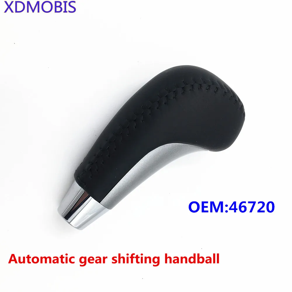 

For KIA Sorento 09-12 for Hyundai 10~14 Tucson Ix ix35 Genuine A\T leather shift handball leather gear head button