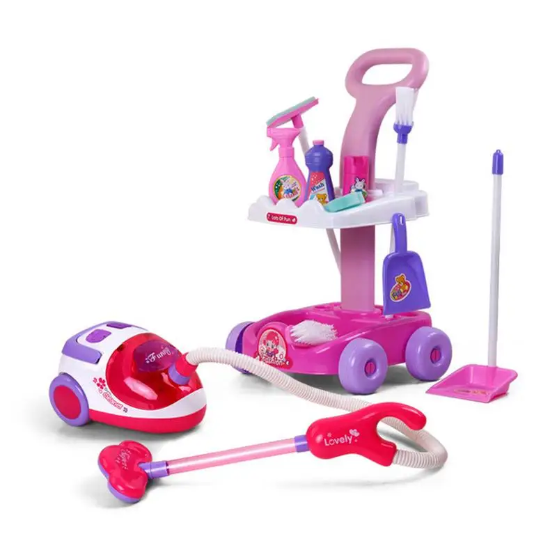 Kinder Reinigung Staubsauger Set Spielzeug Simulation Reinigung Kinder 