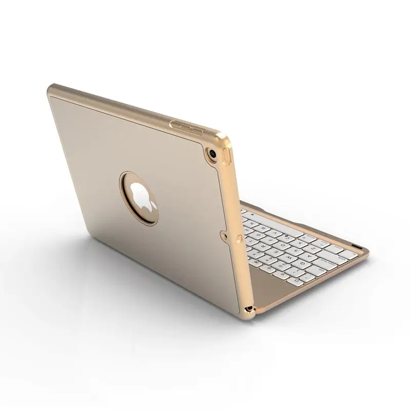 Флип Для iPad 9 7 дюймов с Цветной подсветкой алюминиевый сплав Bluetooth