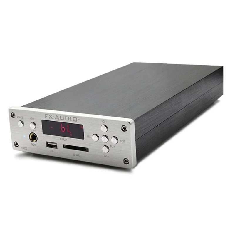FX-Audio M-200E HiFi Headphone Amplifier Lossless Bluetooth Audio Amplifier Remote High-end 120W+120W Multifunctional Amp