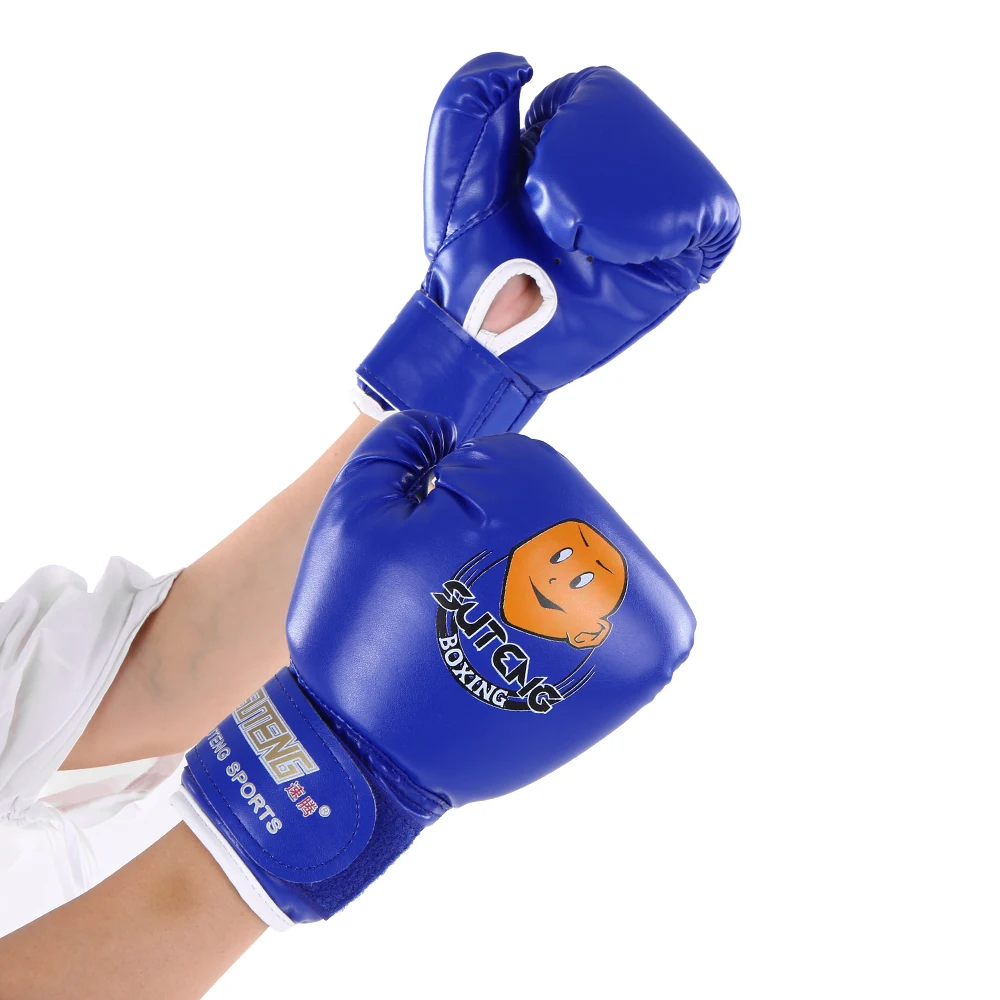 

Boxing Training Gloves for Kids Boys Girls Punching Kickboxing Karate Training Protective Punching Glove PU Leather Kids Gloves