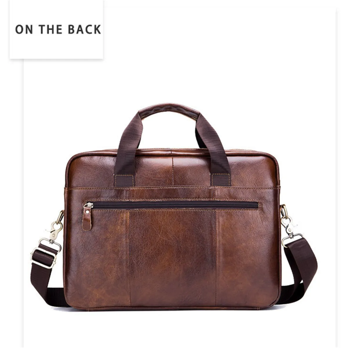 Мужской портфель из натуральной кожи, винтажная деловая сумка для компьютера, модные сумки-мессенджеры, мужская сумка через плечо, мужские сумки-почтальоны