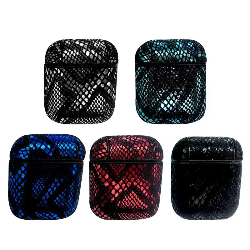 

Binaural Cap Wireless Bluetooth Headphone Protective Case With Carabiner Shockproof Anti-Lost Soft Skin Case With Charging Hole