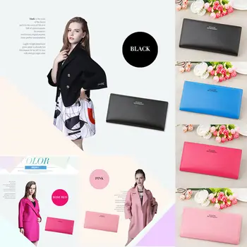 

Women Ladies Clutch Leather Wallet Long Card Holder Phone Bag Case Purse