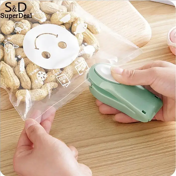 

Snack Bag Packet Storage Casual Party Bag Dating Food Plastic Handheld Heat Seals Resealer Sealer