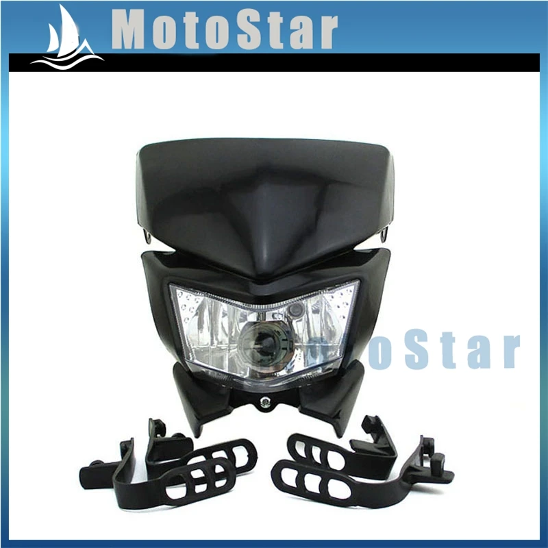 

12V 35W Headlight Head Lamp For KTM Suzuki DRZ RM 125 250 400 Yamaha TTR WR XT YZ Honda XR CR CRF Kawasaki KDX KLR KLX MX Dirt