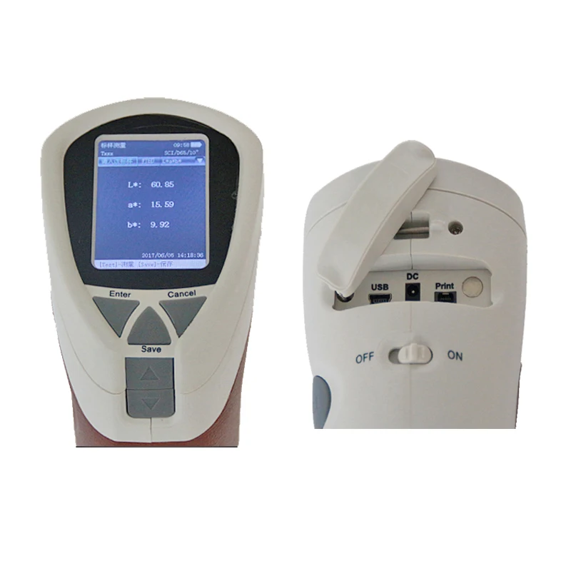 CS-10 8mm Tragbare Digitale Colorimeter Farbe Meter Farbe Analyzer Farbe Unterschied Maschine