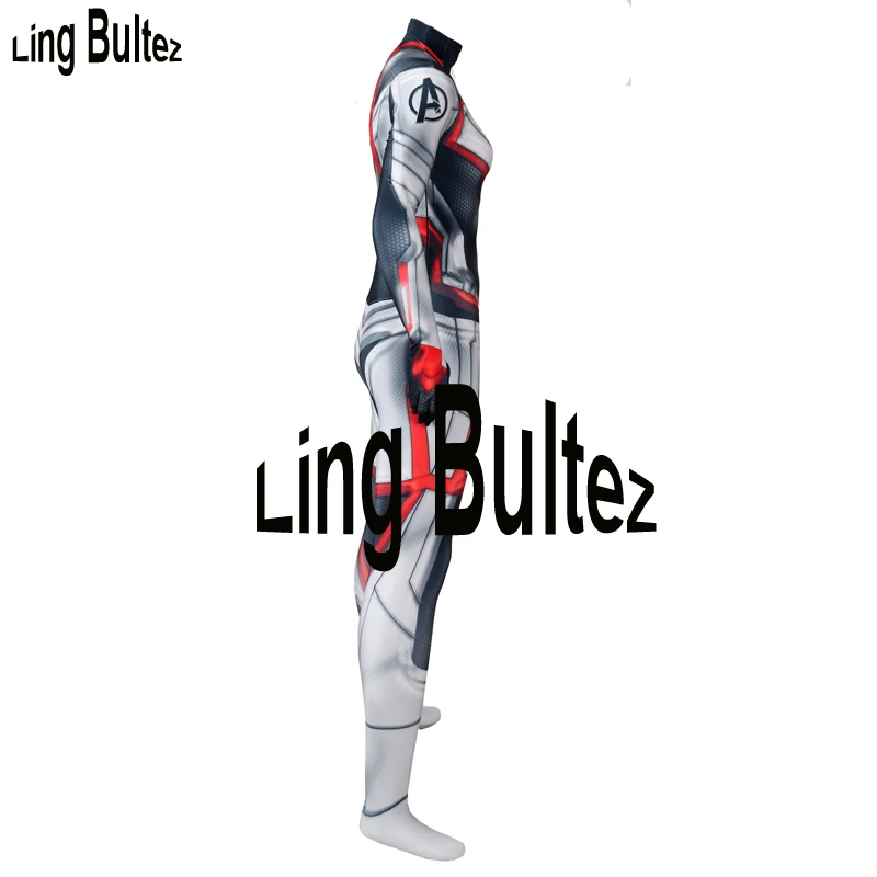 Ling Bultez High Quality Avengers Endgame Cosplay Costume End Game Quantum Realm Suit With Muscle Shade Quantum Realm Costume