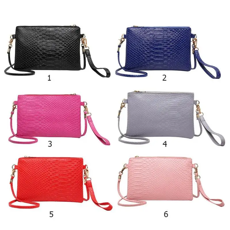 التمساح البسيطة حقيبة كتف السيدات جلدية براثن صغيرة الهاتف أكياس للنساء wristlets محفظة نسائية للعملات المعدنية bolsas و يد بو 2019