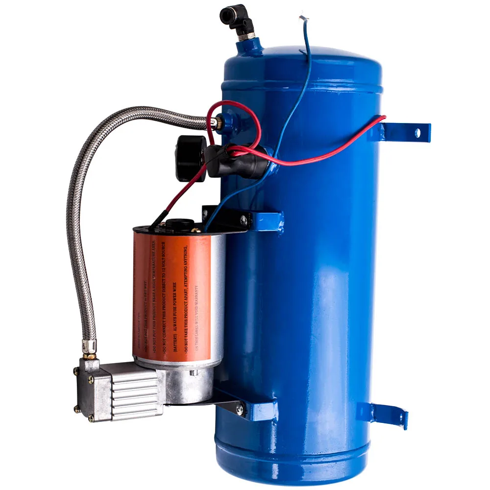 150PSI 12 V воздушный компрессор 1 6 галлон бак 6L для воздуха сумка руля системы поезд
