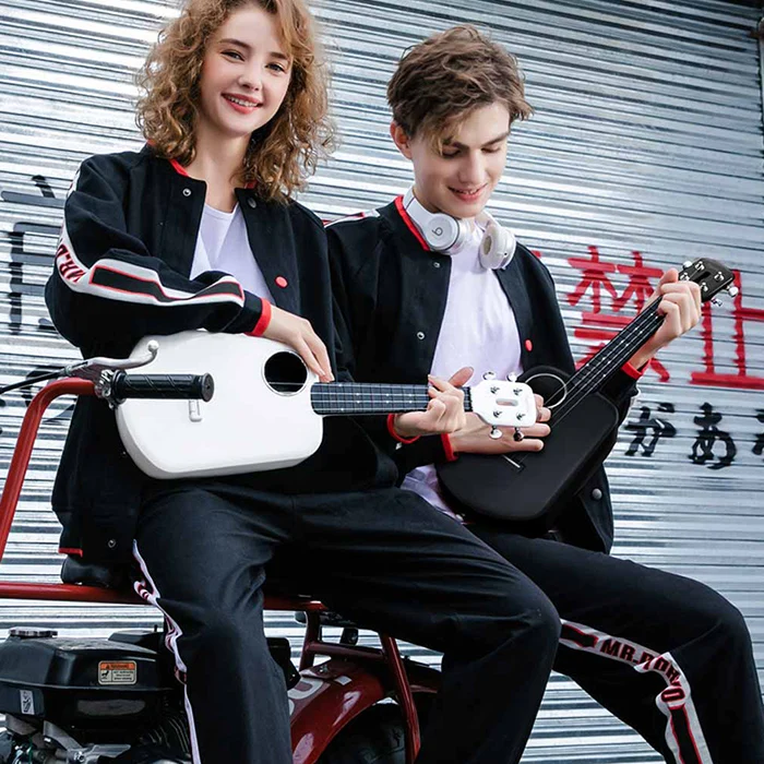  Populele 2 LED Bluetooth USB Smart Ukulele from Xiaomi youpin Wireless Link Bluetooth 4.0BLE Suppor