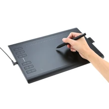 Huion Graphic Drawing Tablet Art Drawing Board Electronic Writing Tablet With Micro USB 8G TF Card 12 Keys Digital Pen
