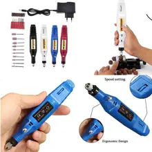 Электрическая шлифовальная машина с регулировкой скорости, многофункциональная шлифовальная машина для нефрита, гравировальная электрическая дрель, Полировальный Инструмент