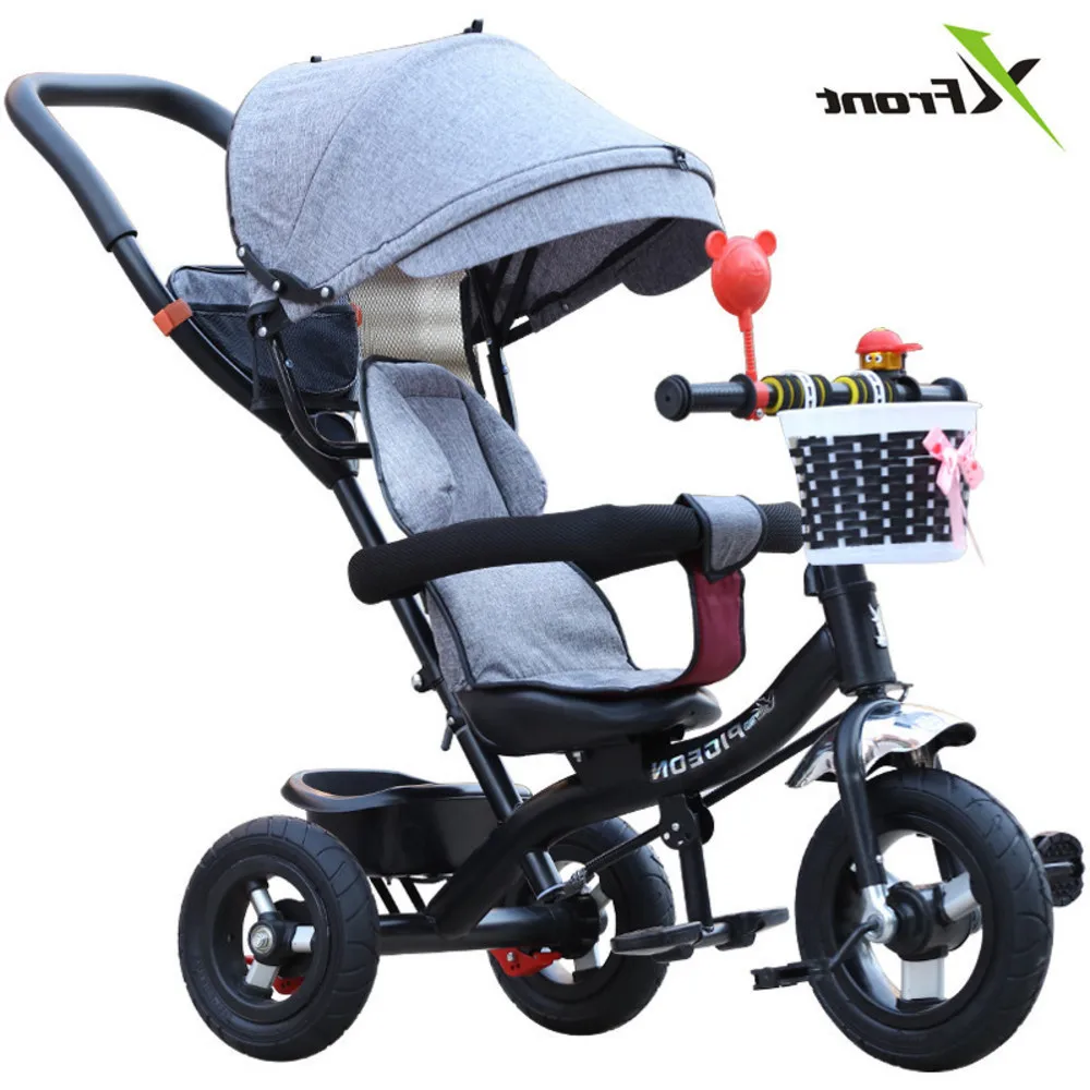 

New Brand Child Tricycle High Quality Swivel Seat Child Tricycle Bicycle Baby Buggy Stroller Bmx Baby Car Bike