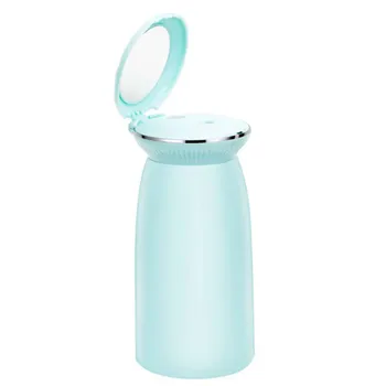 

USB Shell Humidifier Clamshell Car Sprayer Portable Makeup Mirror Cans Mute Adjust Air Humidity Antibacterial Home Office Bedr