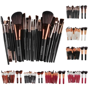 

MAANGE 22Pcs/Set Makeup Brushes Tool Set Cosmetics for Eyeshadow Eyebrow Foundation Blending Blush Beauty Makeup Tool